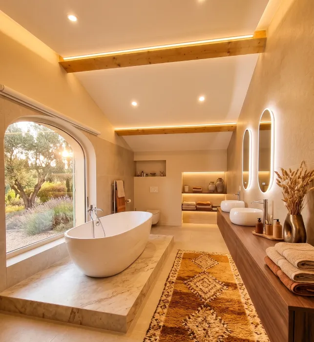 Plomberie et salle de bains rénovée à neuf à Saint-Tropez