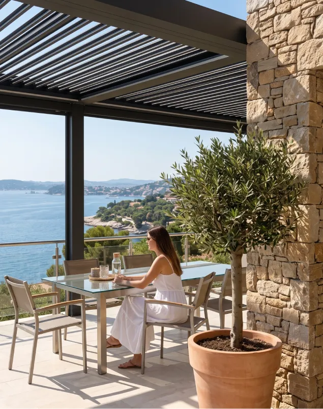 Extension de villa réalisée par MDC Rénovation à Saint-Tropez