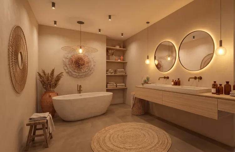 Rénovation intérieure d'une salle de bain à Saint-Tropez